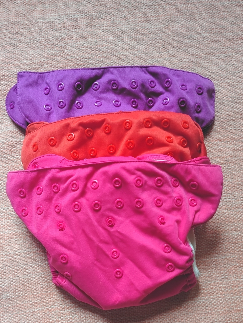 Made In USA - BumGenius Three-Pack Diaper Covers  WITH ORGANIC COTTON LINING